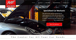 Desktop Screenshot of petersauto.ca